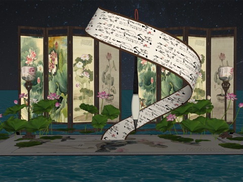 网红打卡工业建筑旧改工厂商业街su模型