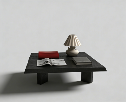 现代茶几su模型