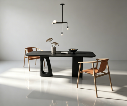 现代休闲桌椅su模型