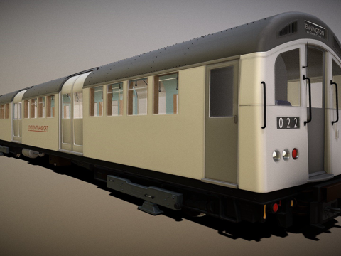 年管道驾驶车-伦敦地铁su模型