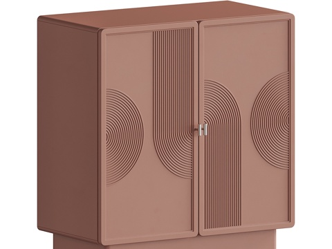  斗柜3d模型 