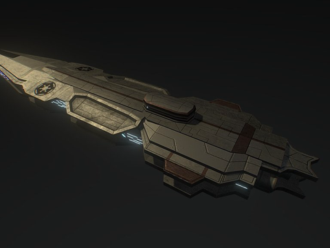 帝国巡洋舰#1su模型