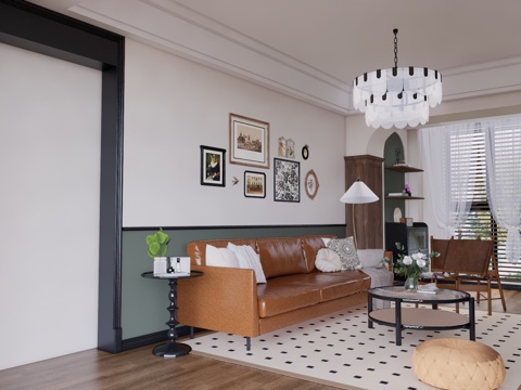 卧室 家装 阳台 客厅su模型su模型