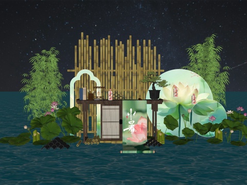 网红打卡工业建筑旧改工厂商业街su模型