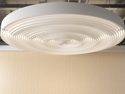 格栅吊顶 涟漪吊顶 涟漪格栅 波纹格栅吊顶 异形吊顶 异形格su模型