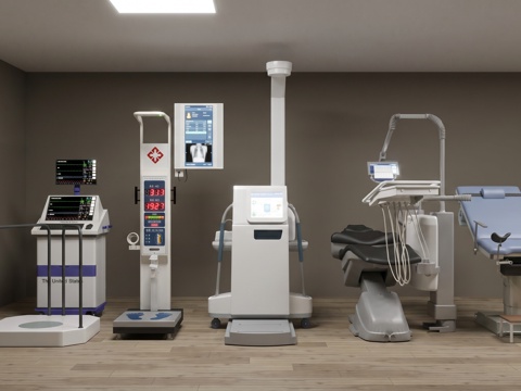 医疗器械su模型