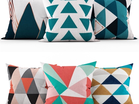 装饰靠枕3d模型