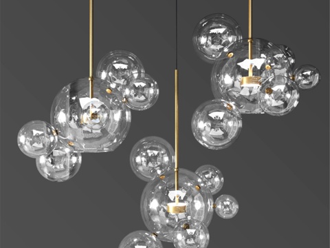 Giopato &amp; Coombes Bolle BLS 6灯3d模型