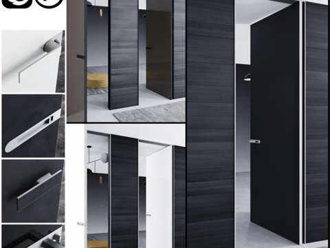 Rimadesio Aura 系列门 _ 适用于办公与家居的3d模型