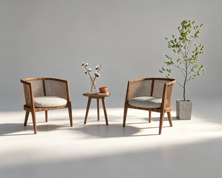 休闲单椅su模型