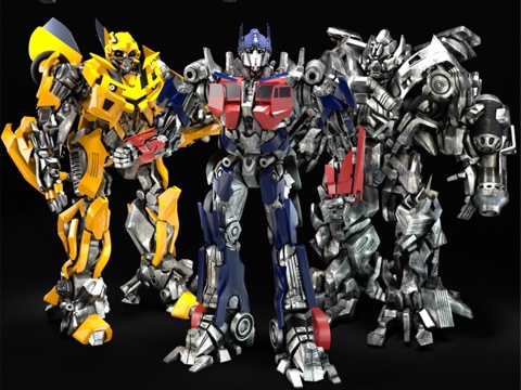 变形金刚3d模型