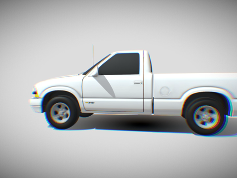 雪佛兰S10su模型