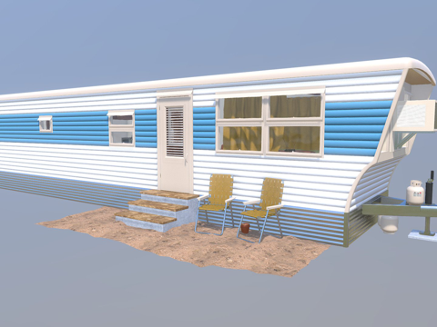 移动房屋su模型