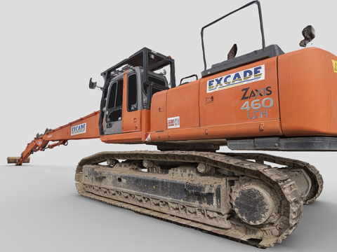 挖掘机 日立 ZX 460 LCH 系列su模型
