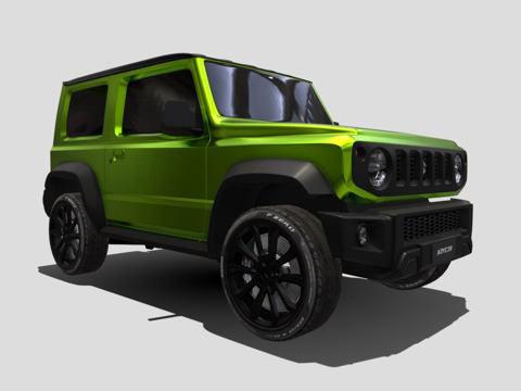 铃木吉姆尼su模型