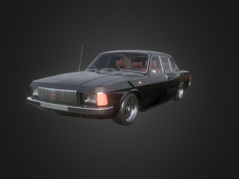 伏尔加 GAZ 3102su模型