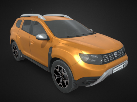 达契亚达斯特低多边形su模型