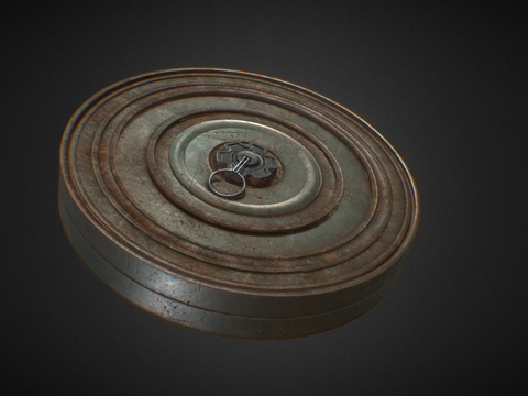 苏联反坦克地雷su模型