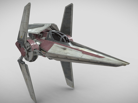 星球大战 V翼 尼姆布斯级su模型