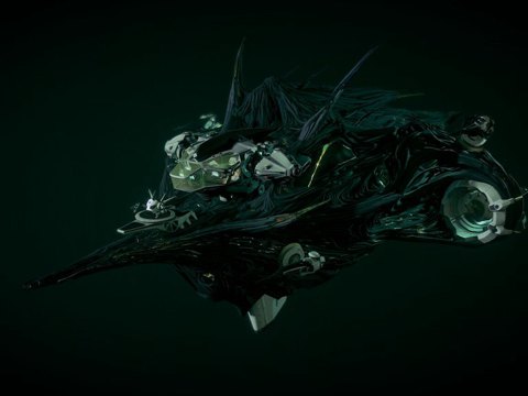 Ellydium 工程护卫舰 WazGosu模型