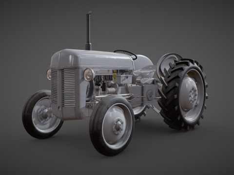 老拖拉机 Ferguson TE20su模型