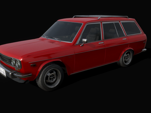 西亚利亚SW68低多边形模型su模型