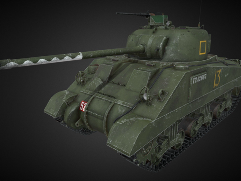 M4谢尔曼萤火虫su模型