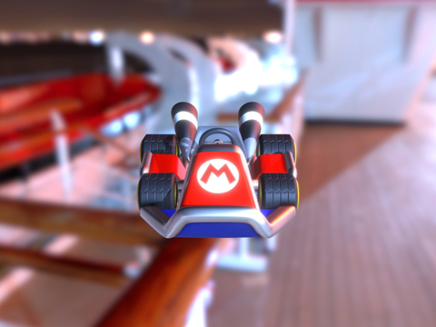 马里奥赛车7标准卡丁车7高质su模型