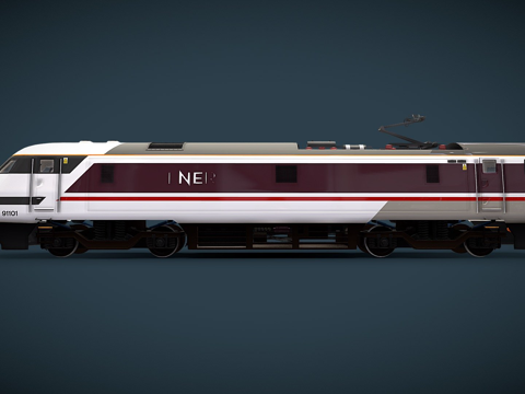 级动力单元伦敦东北铁路新2022涂装su模型