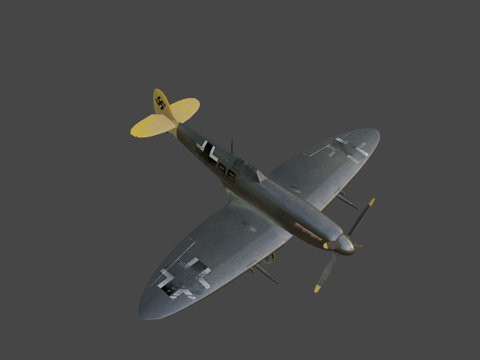 齐尔库斯·罗萨留斯喷火战斗机su模型