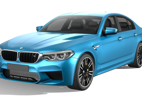 宝马M5 2018su模型