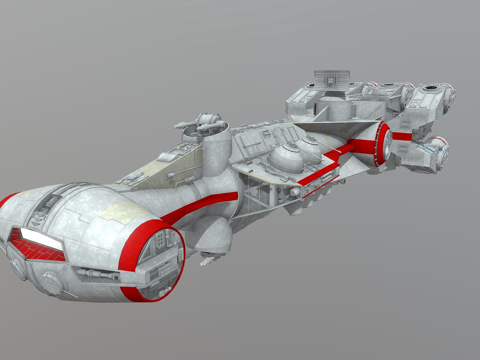 星球大战 CR90 护卫舰su模型