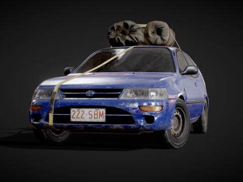 丰田卡罗拉1992su模型