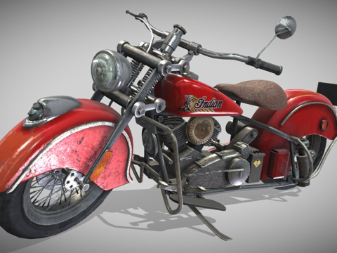 印第安 酋长 黑鹰su模型