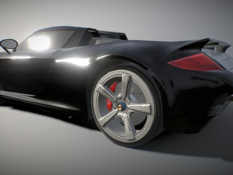 保时捷卡雷拉GTsu模型