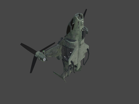 UH144 猎鹰su模型