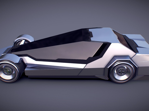 科幻车辆026 02公共领域CC0su模型