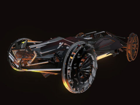 重力素描VR中的汽车草图测试su模型