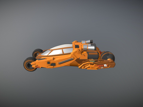 卡尔基2898年AD机器人汽车布吉su模型