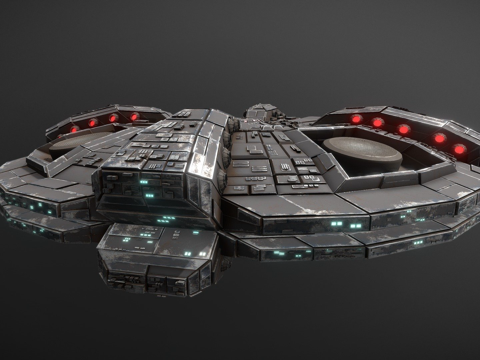 UFO 母舰 Zerosu模型