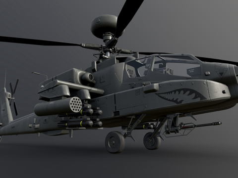 波音 AH64D 阿帕奇 长弓 谢尔盖·沙杜尔斯基 耶皮凯su模型