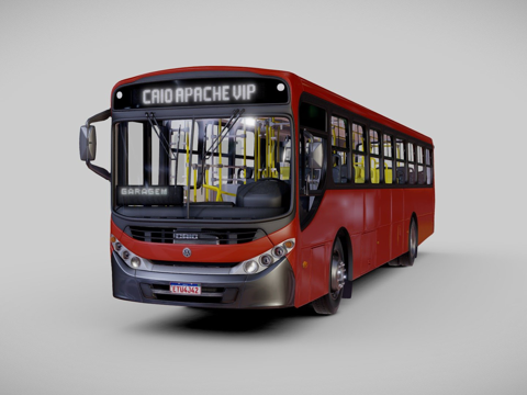 卡约阿帕奇VIP III大众巴士巴西巴士su模型