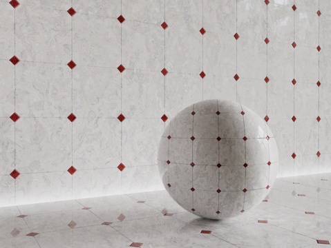 法式地砖 瓷砖 墙砖 花砖 拼花砖3d模型