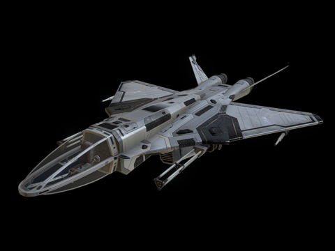 高分辨率太空船创作者样本su模型