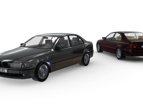 宝马E39su模型