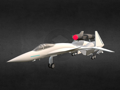 ADFX01战斗机su模型