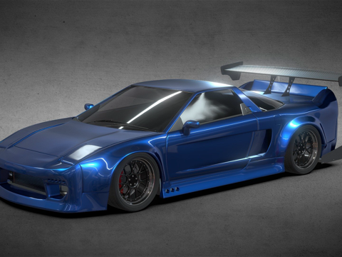 本田NSX改装版su模型