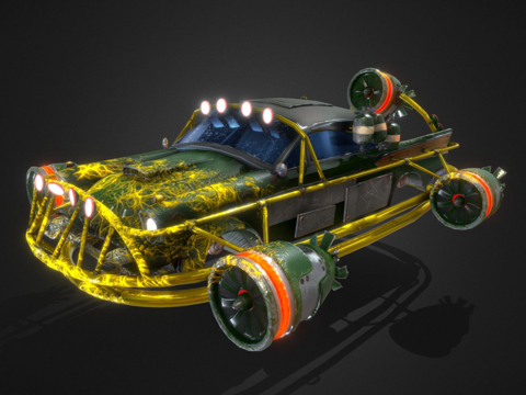 年代未来主义汽车帕卡德鹰su模型