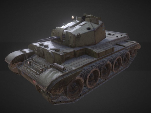 半人马防空炮Mk IIsu模型