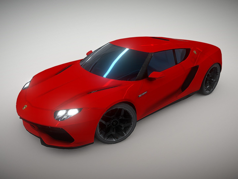 兰博基尼 Asterion 2017su模型
